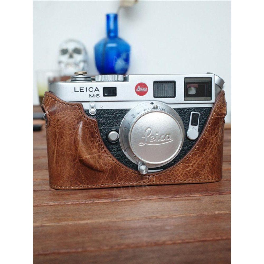 Leica 라이카 호환 케이스 M2 M6 가죽 하프 속사 MP - 상세 이미지 4
