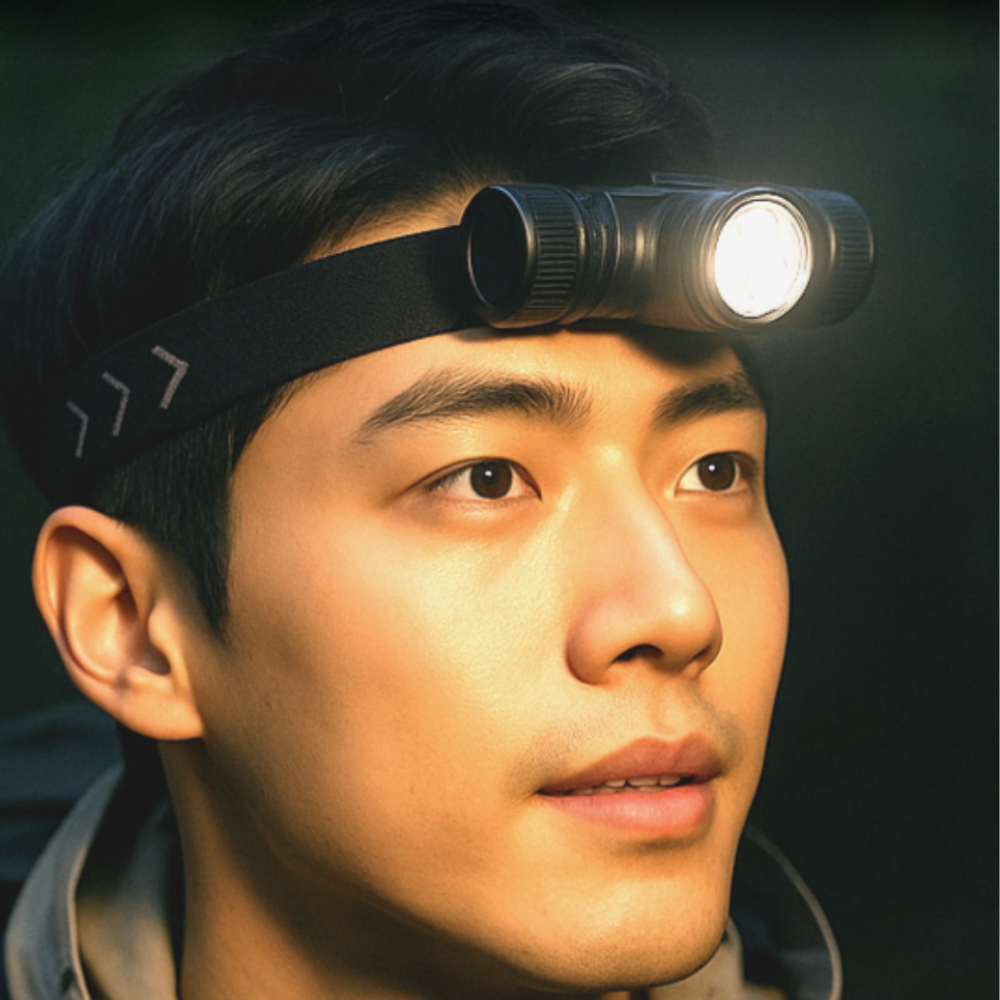 K5 LED 헤드랜턴 삼성LED 충전식 C타입 캠핑 등산용 작업용 머리 라이트 후레쉬