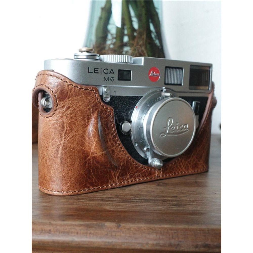 Leica 라이카 호환 케이스 M2 M6 가죽 하프 속사 MP - 상세 이미지 3