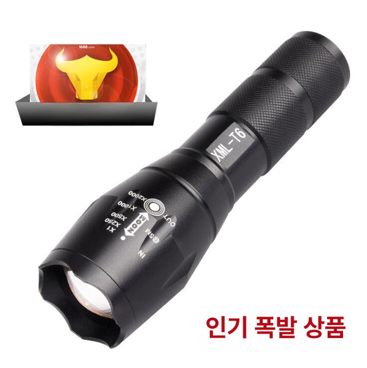사냥용 캠핑용 조절식 야간 라이트 휴대용 LED 헌팅 손전등 - 상세 이미지 3