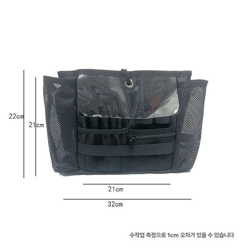 메이크업 현장 가방 대용량 수납 허리 메쉬 전문가용 허리 가방 - 상세 이미지 4