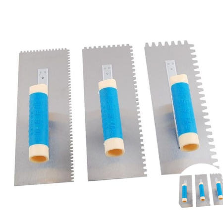 타일 파벽돌 압착 톱니 흙손 타일공구 옵션