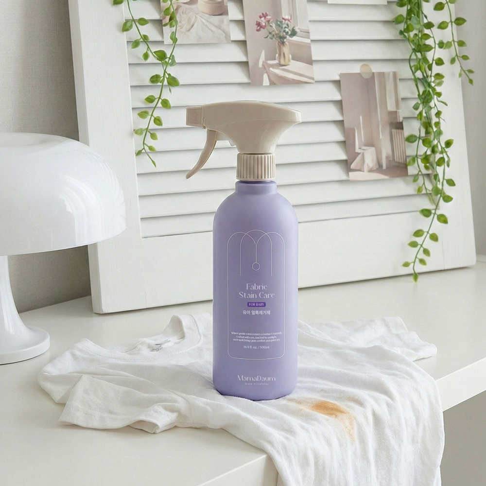 마마다움 얼룩제거제 혈흔 이유식 토얼룩제거 안심성분 무향 500ml, 1개 이미지 3