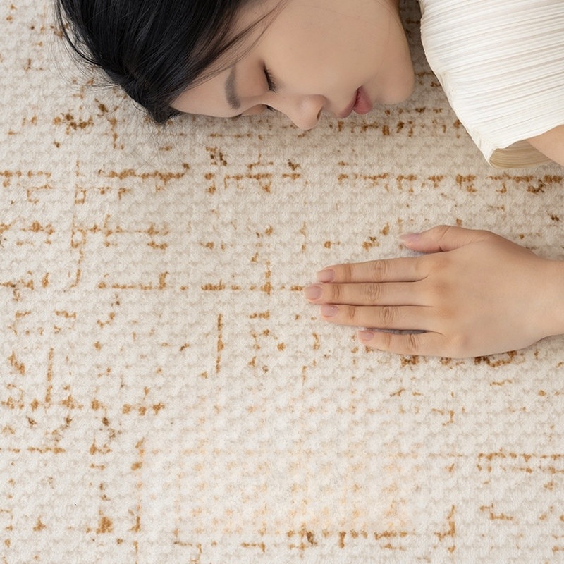 방수 거실러그 북유럽 대형 고급극세사 펫러그 아이방 침실 사계절 미끄럼방지 세탁가능 - 상세 이미지 3