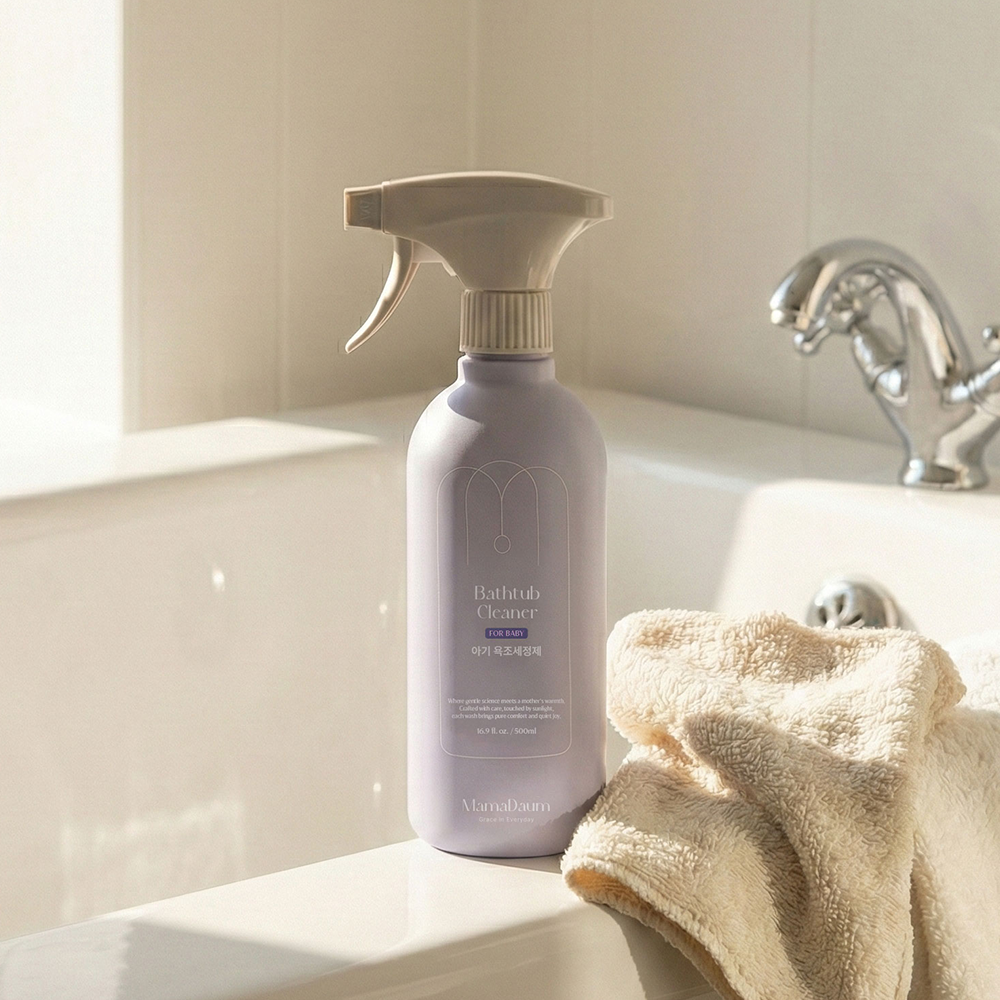 마마다움 아기 욕조 욕실세정제 클리너 무향 500ml, 1개 이미지 2