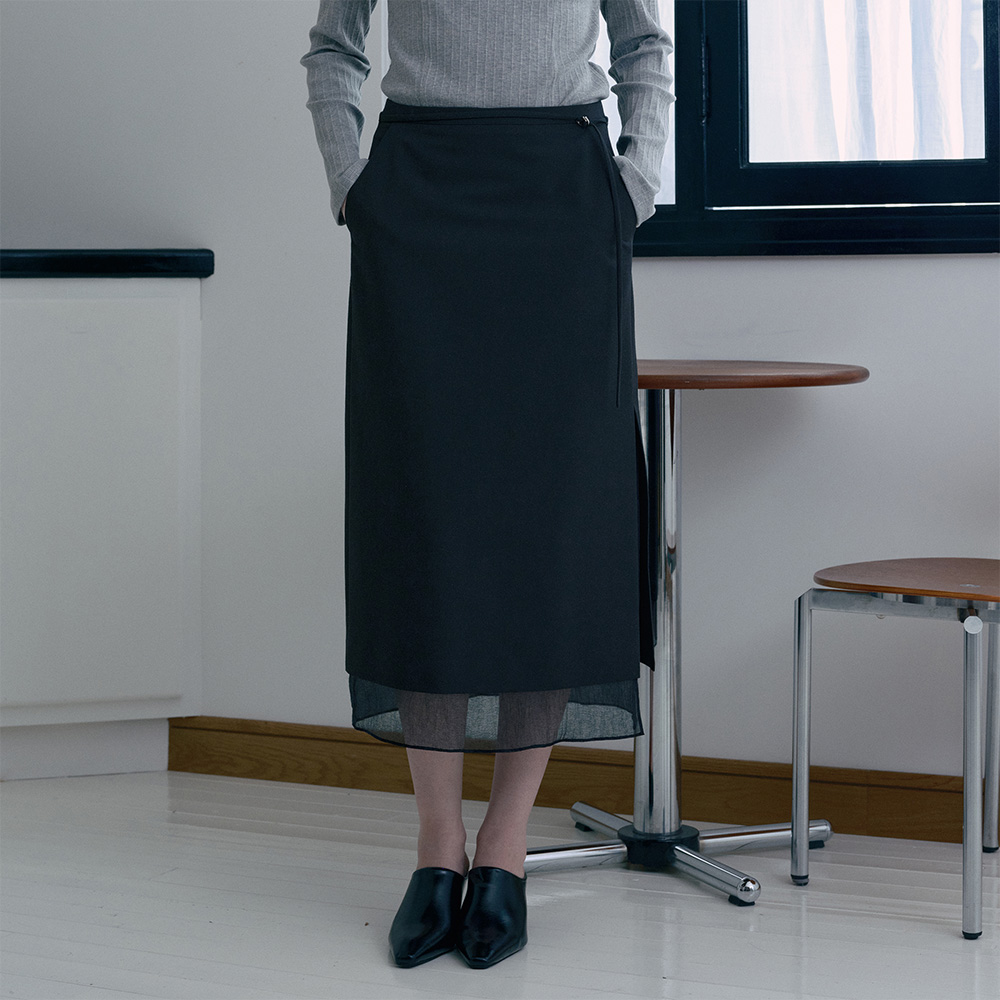 [네이버 단독][쥬시쥬디] 슬릿롱스커트 J1SK124B 제품 이미지