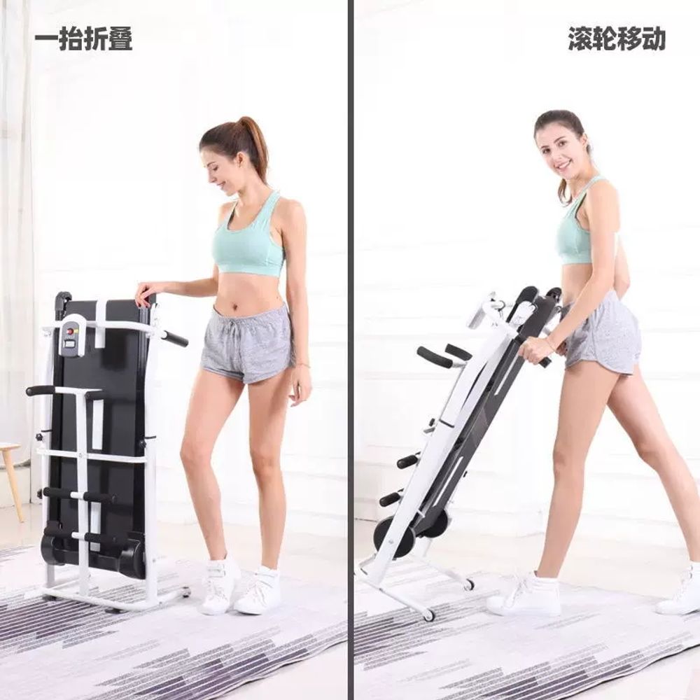 수동 런닝머신 실내 워킹 홈트레 A. 단일 기능 검정색 충격 흡수 무릎에 무리 없음 걷기용 이미지 6