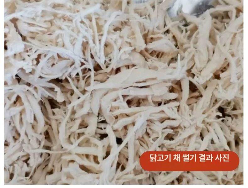 닭가슴살 찢는기계 분리기 슬라이서 닭칼국수 분할 전기 분쇄기 국가표준220V - 상세 이미지 3