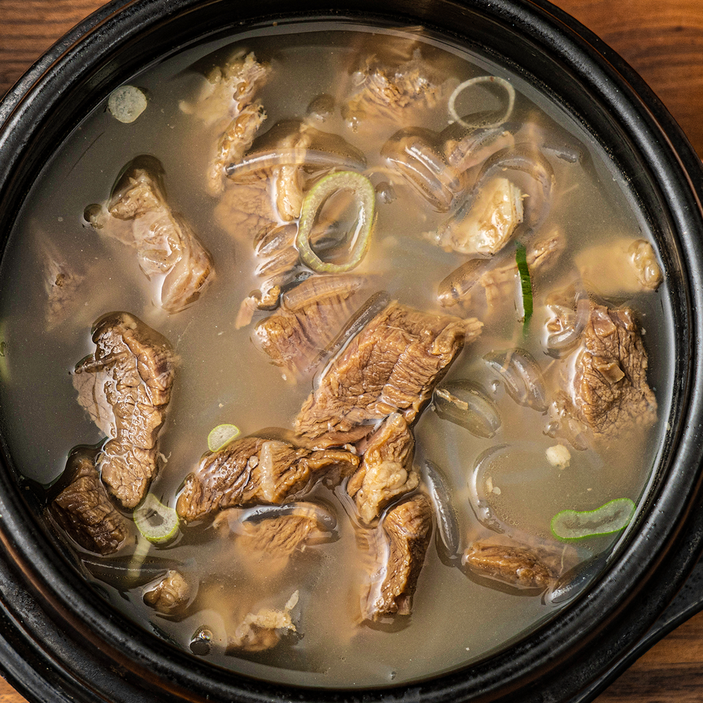 강마루 뼈없는 순살 왕 갈비탕 소고기국밥 700g, 3팩 - 상세 이미지 5
