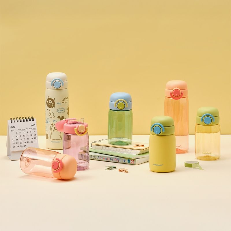 락앤락 스쿨핏 스위치캡 미니 보틀 310ML 유치원 물병 - 상세 이미지 2