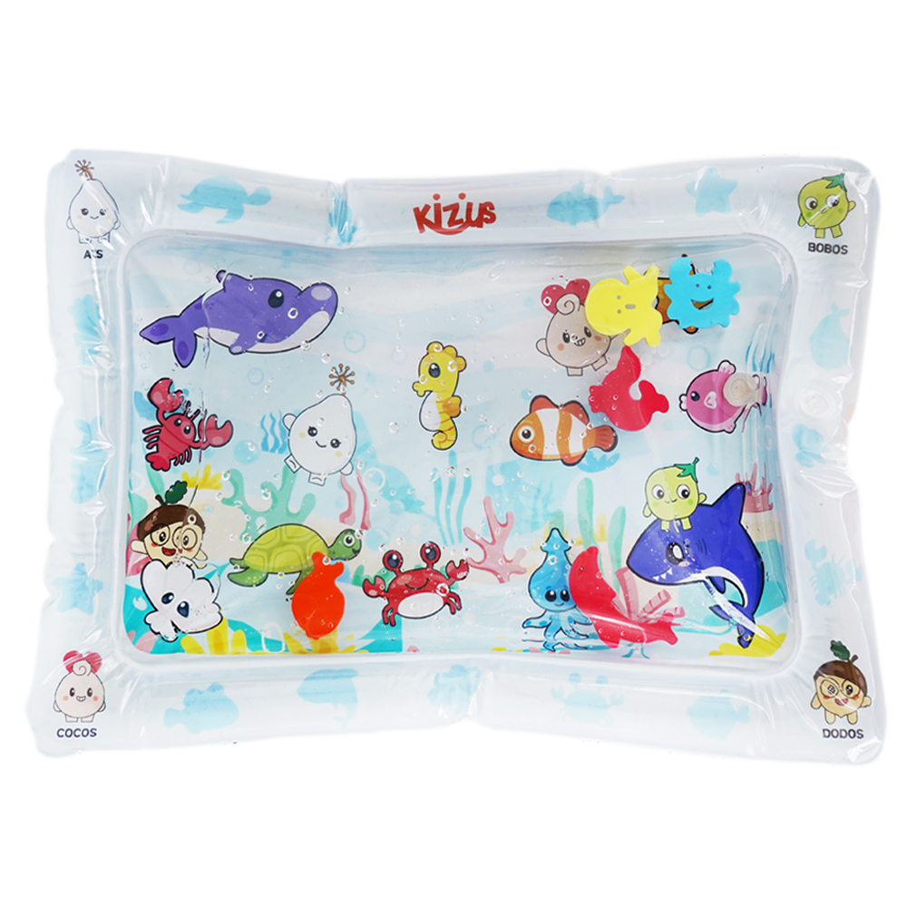 키저스 베베 플레이타임 아기 워터매트 터미타임 장난감 신생아 백일 선물 화이트