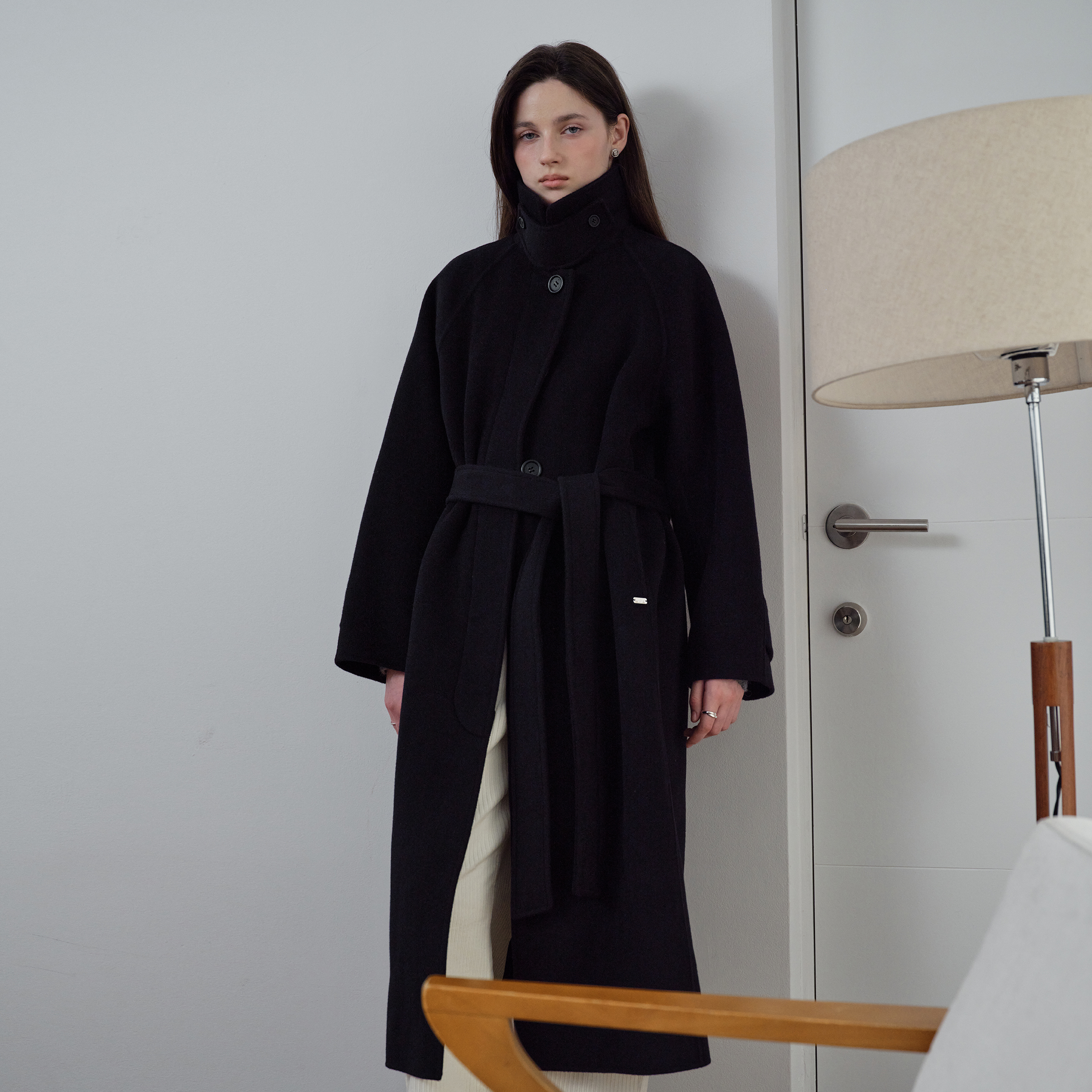 [네이버 단독][쥬시쥬디] 울캐시발마칸롱코트(H/M) JZCA724B 제품 이미지