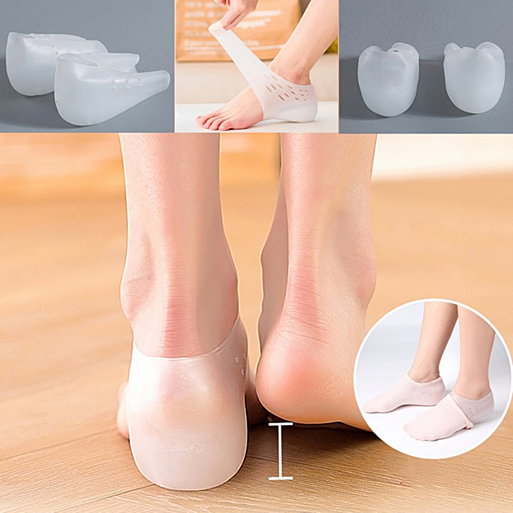 실리콘 키높이 양말깔창 뒤꿈치 보호양말 2cm 3cm 박대표마켓 - 상세 이미지 5