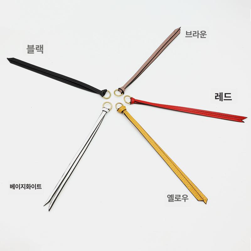 가방 클라스프 명품 헤드 장식 클러치 숄더백 옐로우 - 상품 이미지