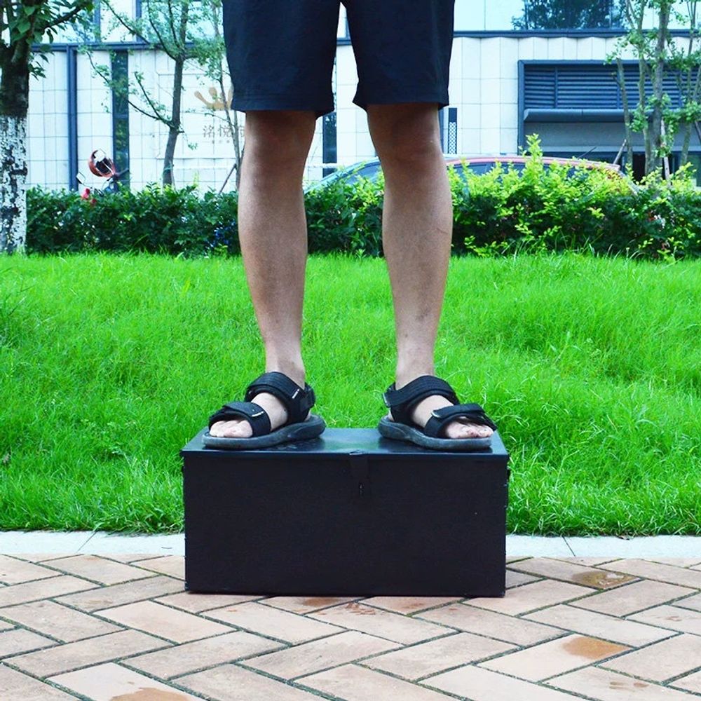화물차 공구함 봉고 철제 도구상자 공구통 검정 60X40X30 A. No 은 두꺼운 대형 - 상세 이미지 3