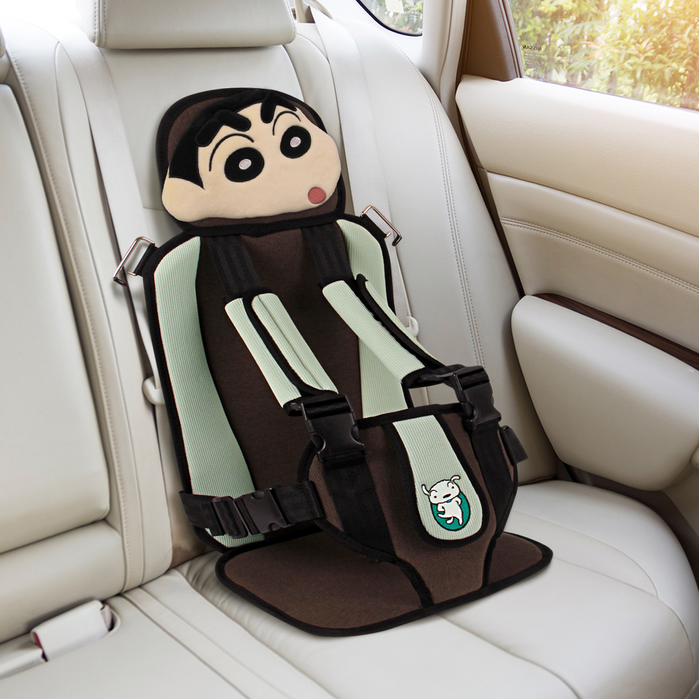 국내생산 짱구 휴대용 주니어 카시트 충돌테스트통과