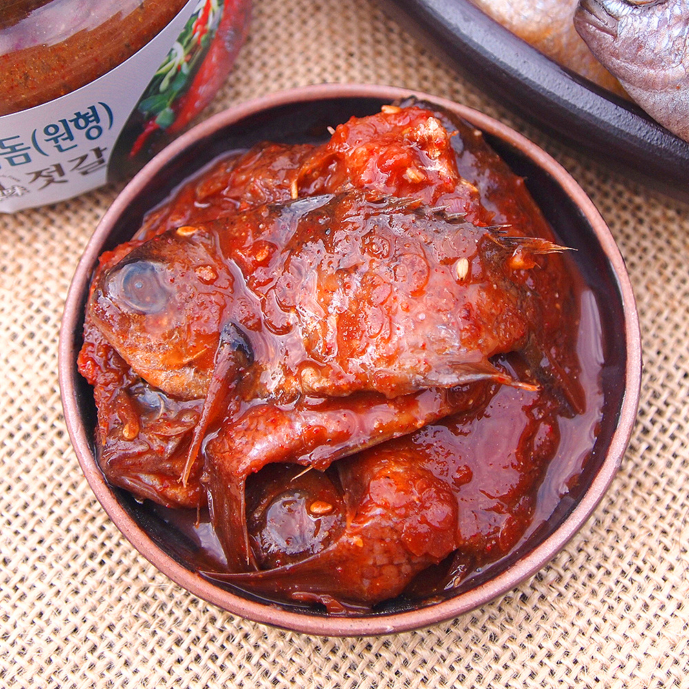 제주젓갈 자리돔(원형)젓갈 400g  하루미 - 상품 이미지