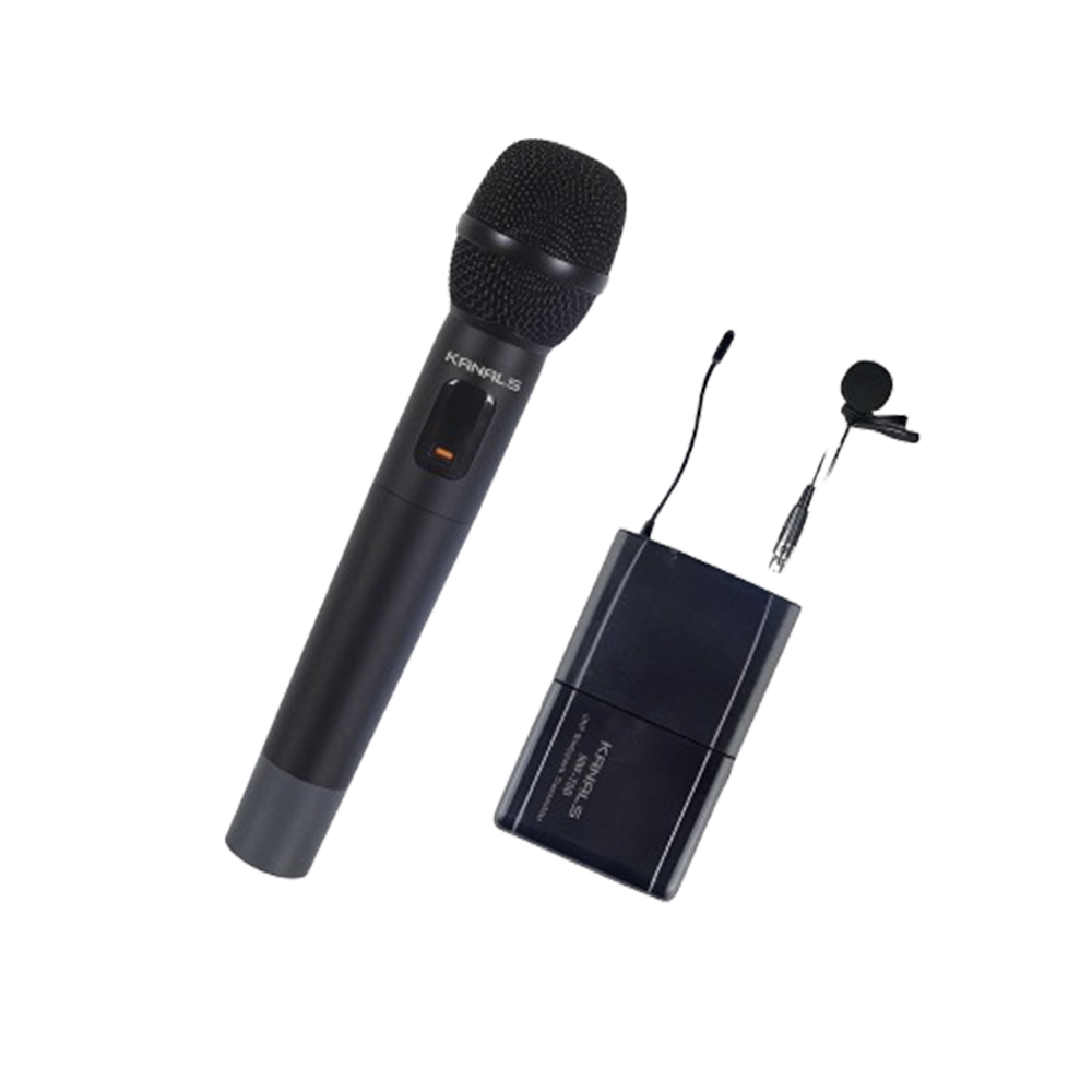 카날스 MW-620 무선 마이크 2채널 세트 교회 공연용 강의 보컬 핸드 핀 2채널 - 상세 이미지 3