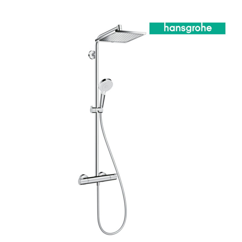 hansgrohe 한스그로헤 Crometta S 240 1jet Showerpipe - 상품 이미지