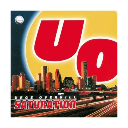 [해외](수입 LP) Urge Overkill SATURATION Remastered LIMITED EDITION New Sealed Clear Vinyl LP