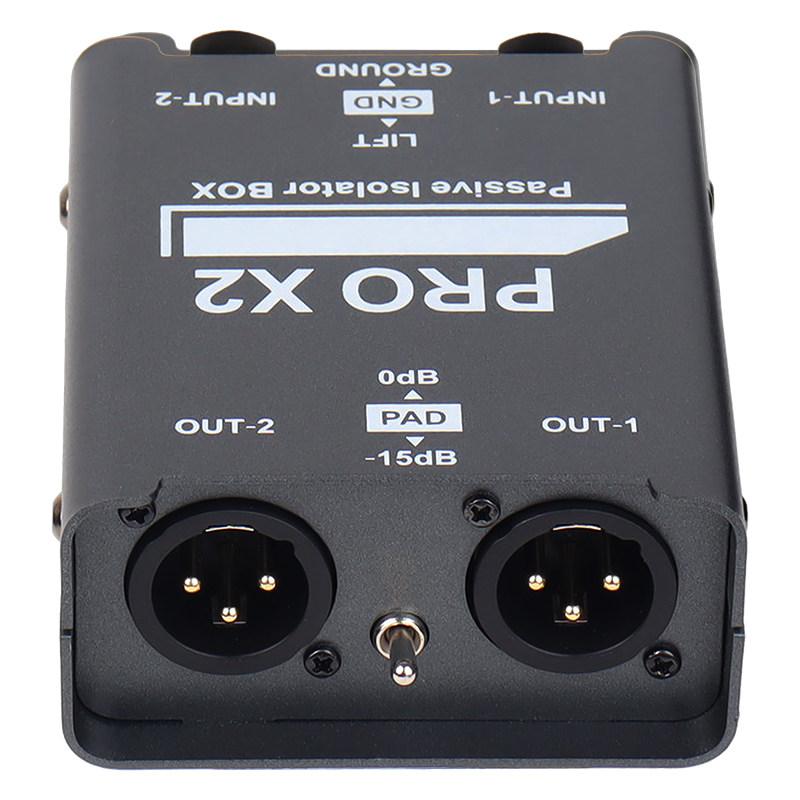 패시브 다이렉트박스 멀티미디어 XLR INPUT 노트북 단일 항목 - 상품 이미지