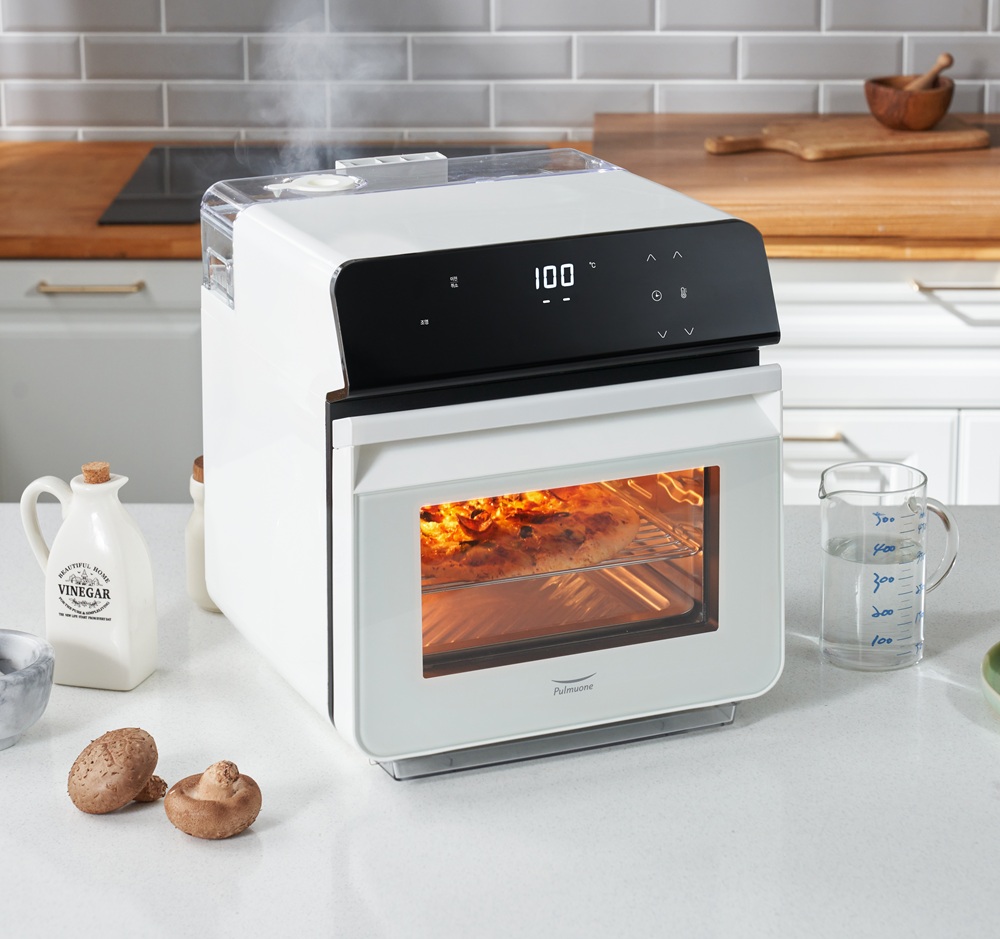 풀무원 스팀쿡 로티세리 에어프라이어 10.5L AV10C11WA