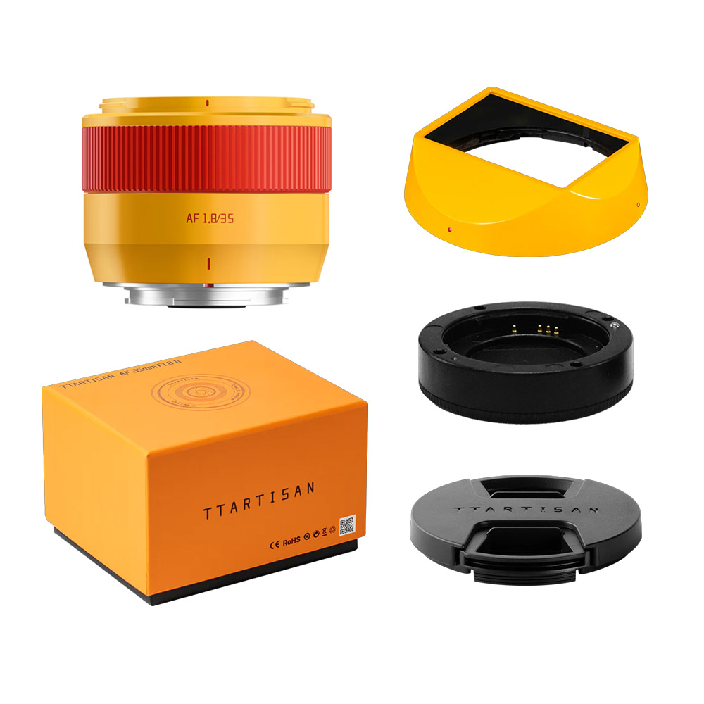 티티아티산 35mm F1.8 II 렌즈 APS-C 오렌지 후지필름 X 마운트 이미지 6