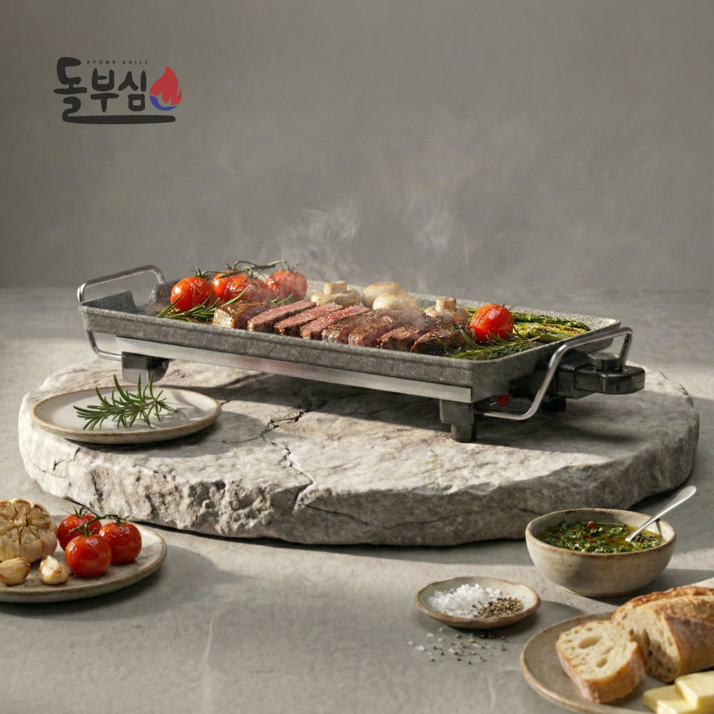 돌부심 전기그릴