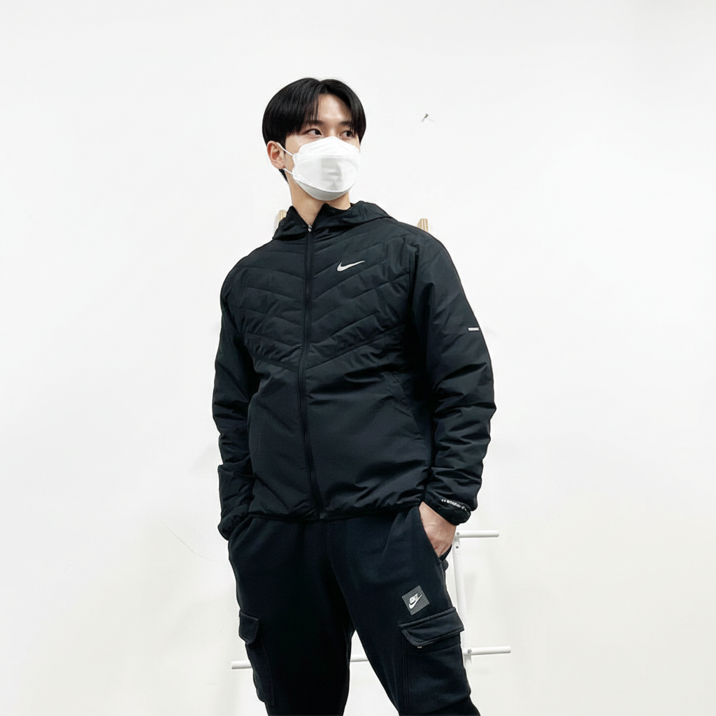 [라스트사이즈 세일] 나이키 써마핏 리펠 신세틱 필 러닝 자켓 DD5645 블랙, L 이미지 7