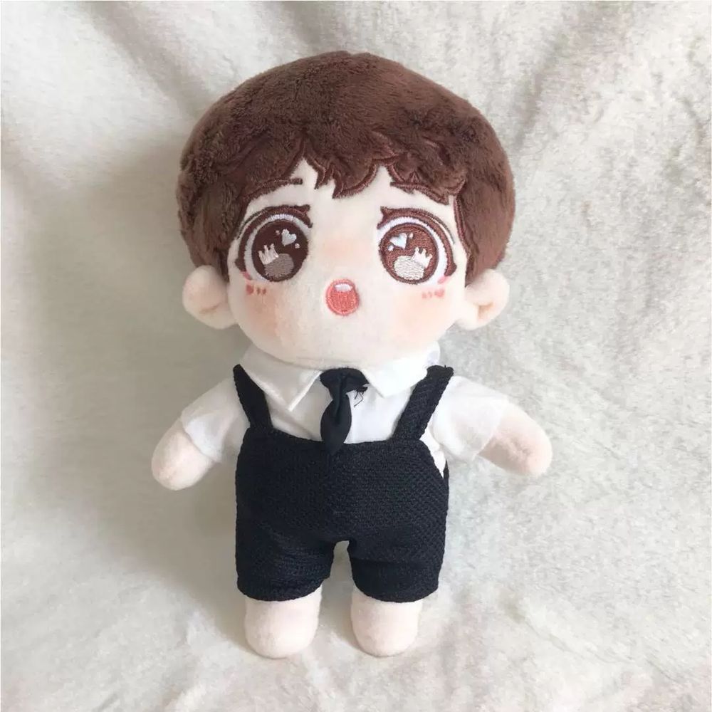 0cm 귀여운 젖소 20cm 5cm 인형옷 점프수트 의 A. 흑백 멜빵 세트, A. 0cm - 상세 이미지 2