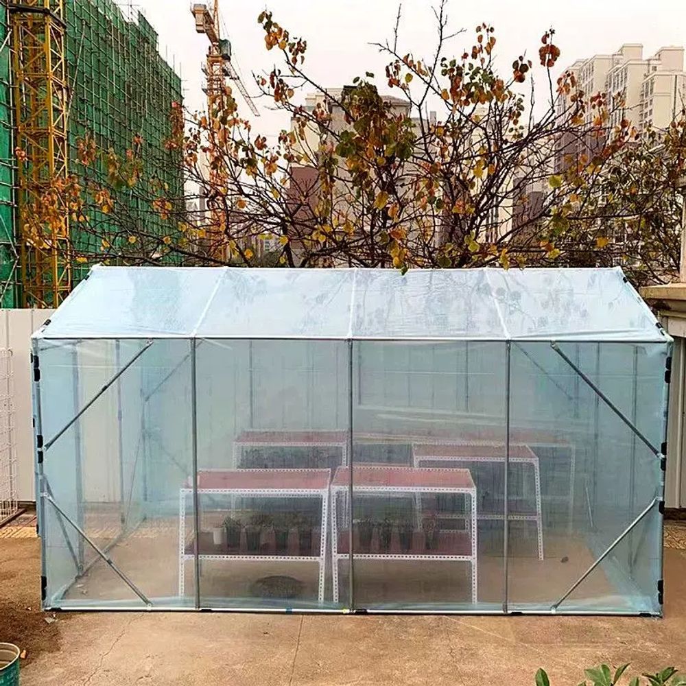 마당 비닐하우스 베란다 A. 폭 2m 길이 2m 높이 225m 필름 전달, A. other - 상세 이미지 2