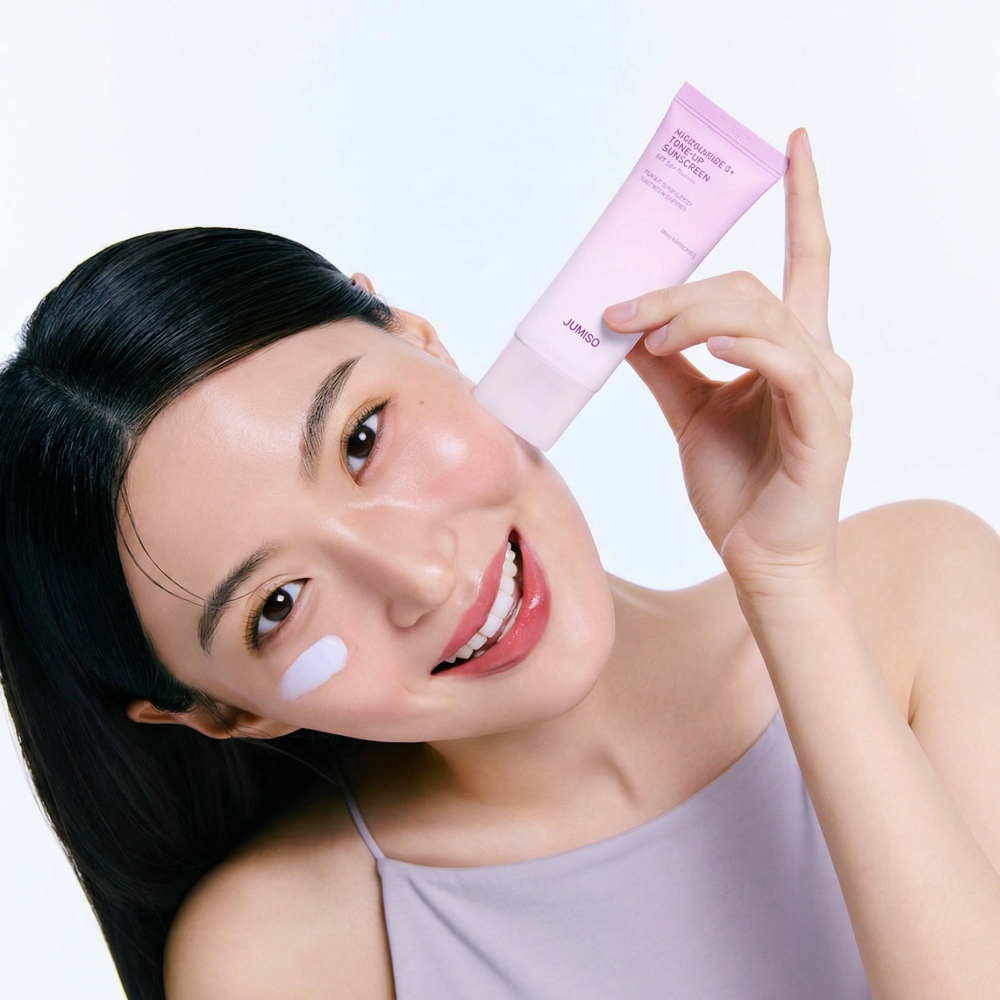 [퍼플톤업] 주미소 나이아신아마이드 + 톤업 선스크린 (SPF50+,PA++++) 40ml, 1개 이미지 3