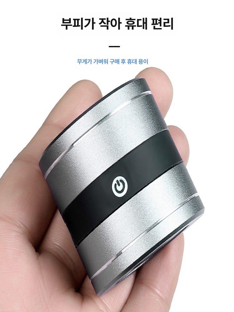 LED 루페 충전식 스케일 크로스 확대경 눈금자 휴대용 그레이 10배 눈금자 0.5mm - 상세 이미지 3
