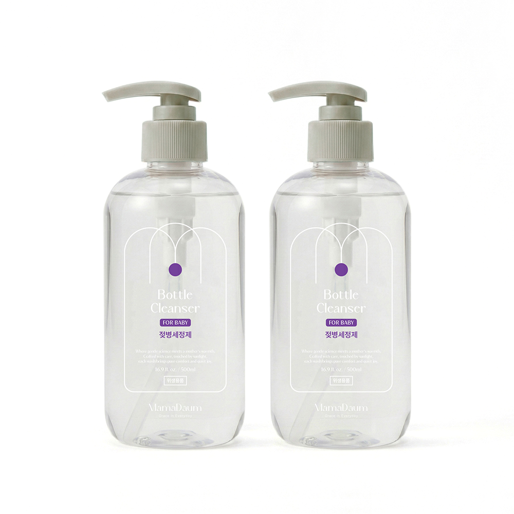 마마다움 젖병세정제 무향 유아식기 과일세정제 500ml, 2개 - 상세 이미지 3