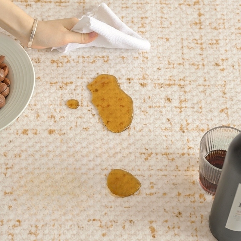 방수 거실러그 북유럽 대형 고급극세사 펫러그 아이방 침실 사계절 미끄럼방지 세탁가능 - 상세 이미지 2