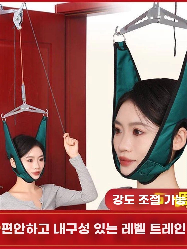 목견 견 경추 기구 목디스 A. 장착형걸 수 있는 곳을 찾아야 함 표준 캔버스 견인 스트랩 - 상품 이미지