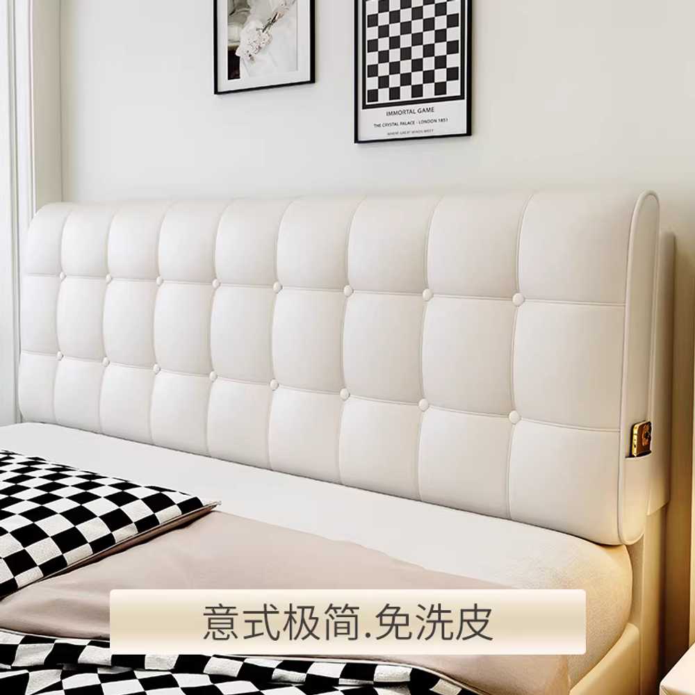 침대 등받이 베개 각도조절 도구 방수 구름 집순이 120cm x 60cm x 10cm/블랙 - 상세 이미지 2