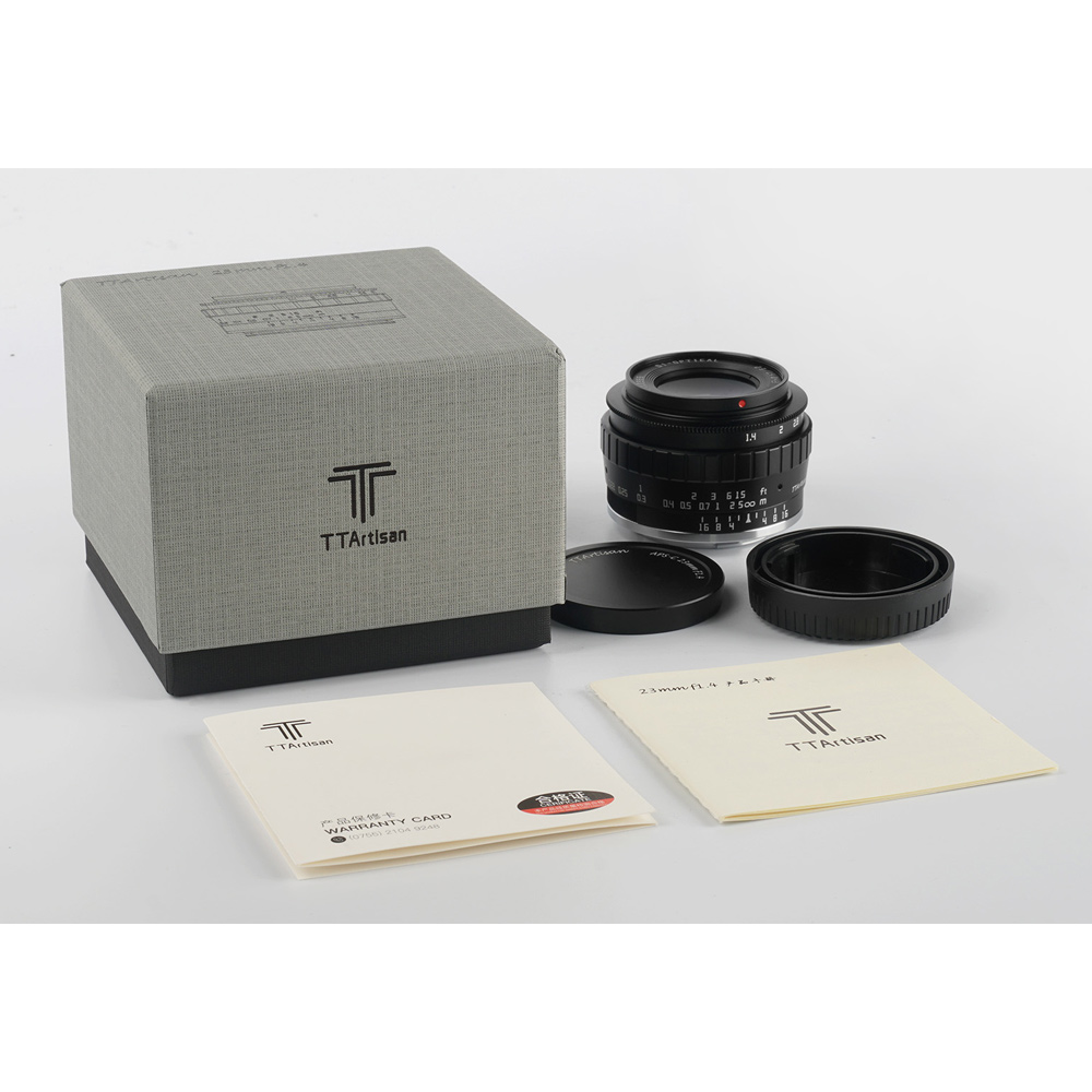 티티아티산 23mm F1.4 캐논 RF마운트 APS-C 렌즈 블랙실버 TTArtisan 이미지 8