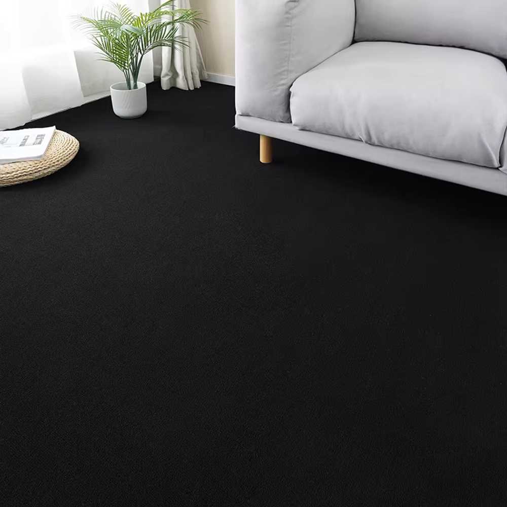 거실대형러그 초대형 롤매트 넓은 북유럽 사각 심플 블루 300x150cm 이미지 7