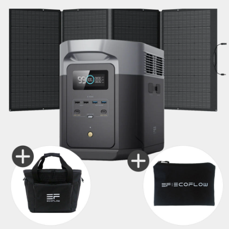 에코플로우 DELTA2 Max 델타2 맥스+400w 태양광 패널