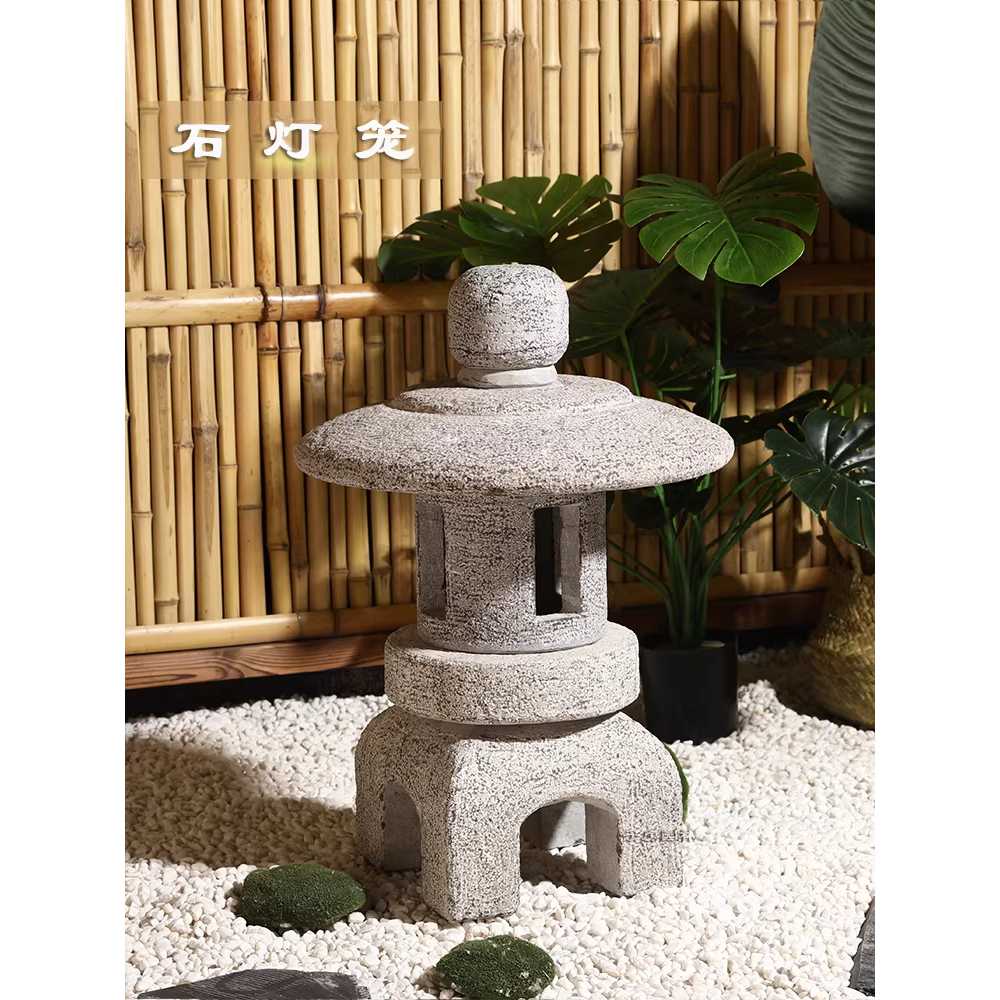 정원 석등 돌 조경등 안뜰 화단 카페 조경석 마당석 30cm B타입 방수등 - 상세 이미지 2