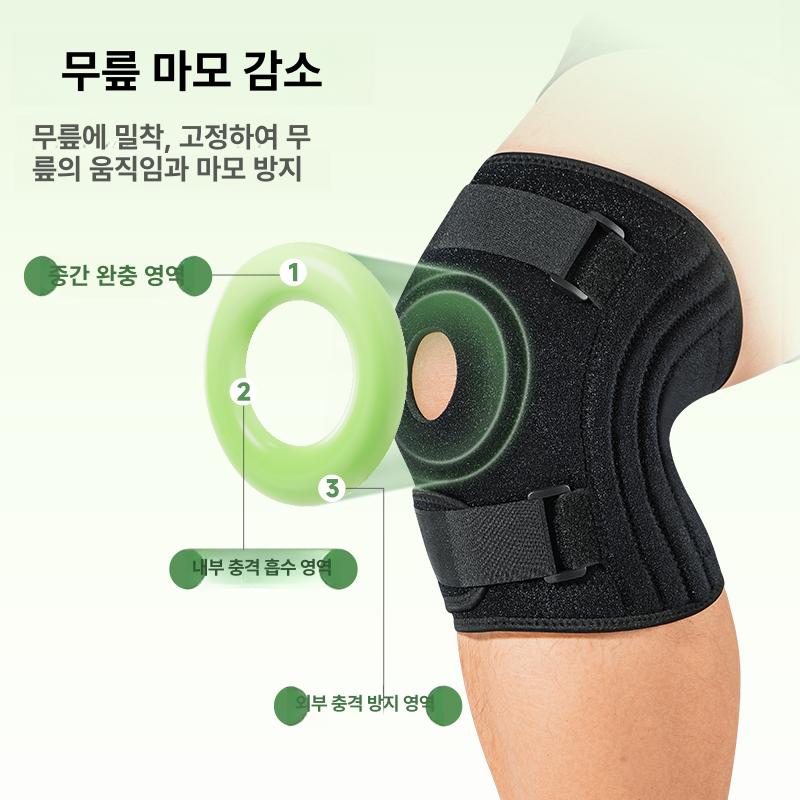 빅사이즈 무릎보호대 관절 남녀 특대 무릎비만 150kg 대형 단품 6스프링3중고정 다리둘레76 86cm체중125.0 - 상세 이미지 4