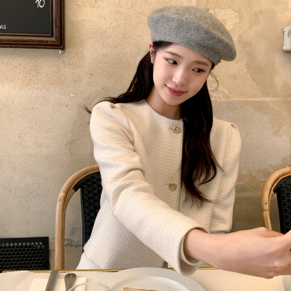 [자체제작] (국내제작)(MADE) 벨마 퍼프 트위드 자켓 jk2549 착용 후기 | 사이즈/핏 총정리 - 대표 이미지