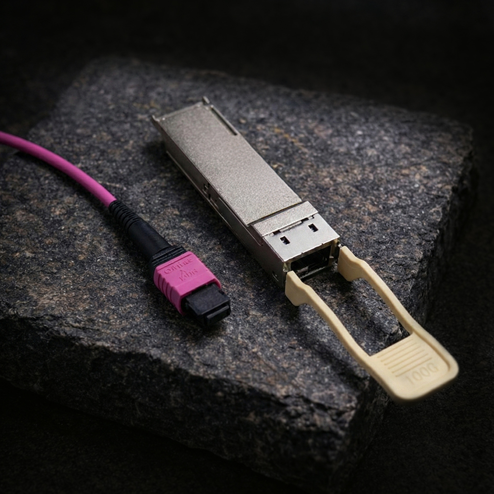 넥스트유 QSFP28 100G SR4 MM 멀티모듈 100m MPO타입 광모듈 옵넥스 C2 - 상세 이미지 4