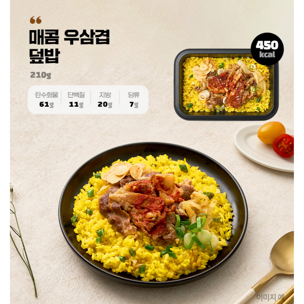 단백질 도시락 저당 도시락 덮밥 추천 탄단지 도시락 아침 점심 도시락