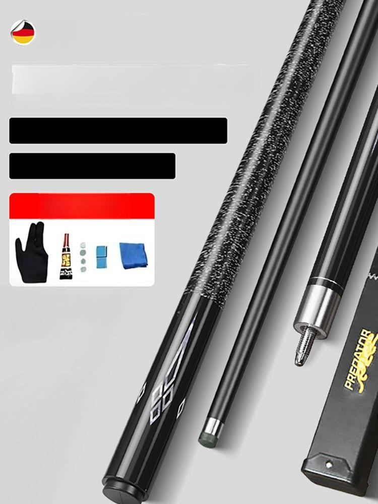 당구 큐대 개인 큐 동호회용 중국식 당구큐 대두 팁 큐 + 큐 박스 대형팁13mm 아메리칸 9볼 - 상품 이미지