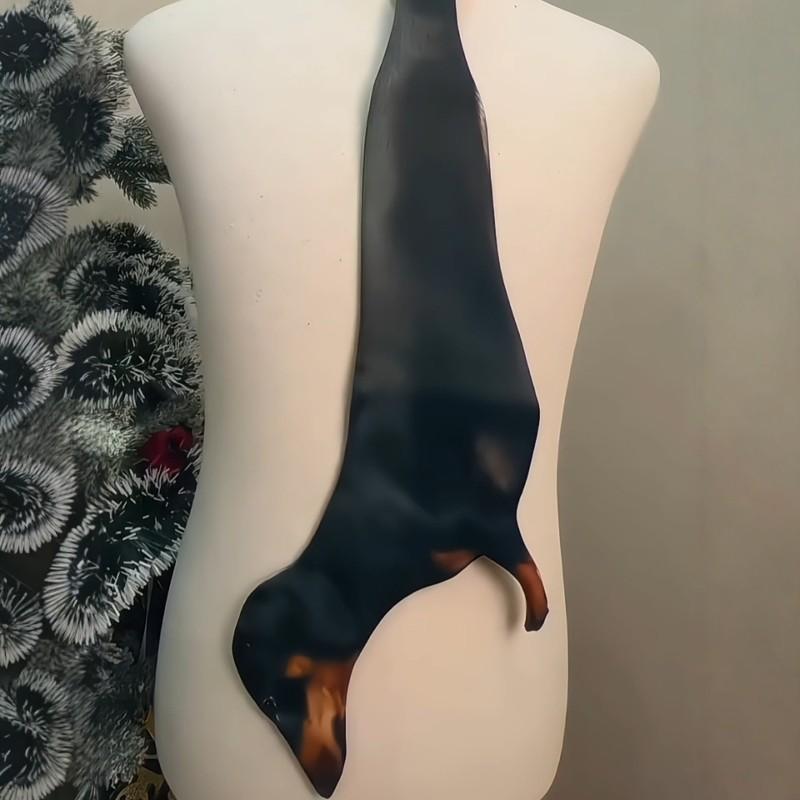 고양이넥타이 고양이모양넥타이 선물 고독 캣 넥타이 리틀오렌지캣 - 상세 이미지 4