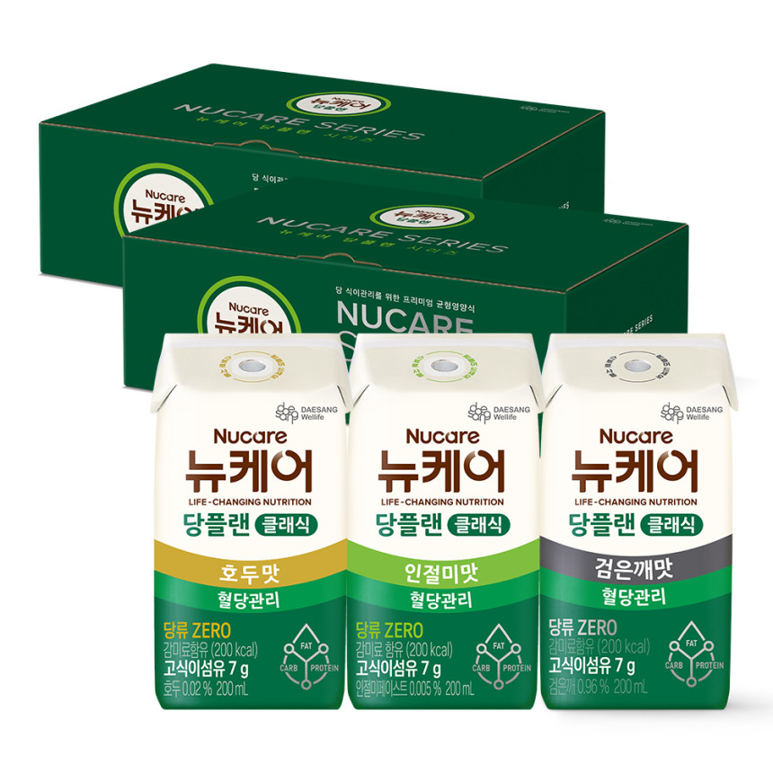 뉴케어 당플랜시리즈 3종 균형영양식 200ml, 36개 사진 1