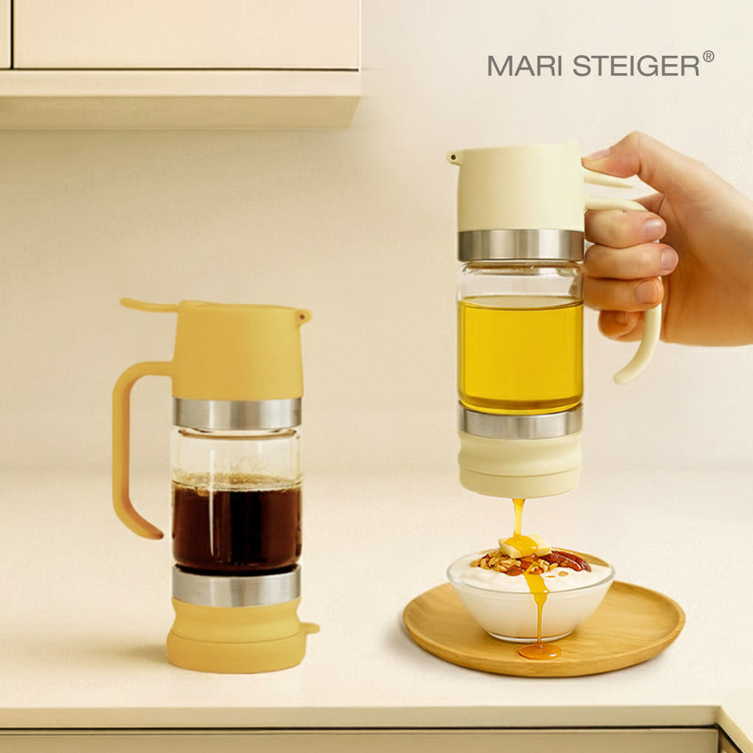 마리슈타이거 허니 시럽 디스펜서 260ml 꿀통 꿀병 유리병 [색상 택1] 제품 이미지