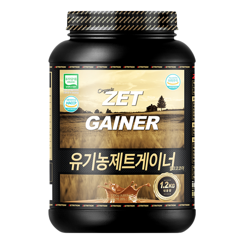 제트리션 유기농 제트게이너 1.2kg 오가닉 탄수화물 단백질 게이너 - 상세 이미지 2